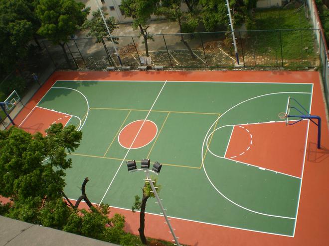 彈性硅PU球場地坪