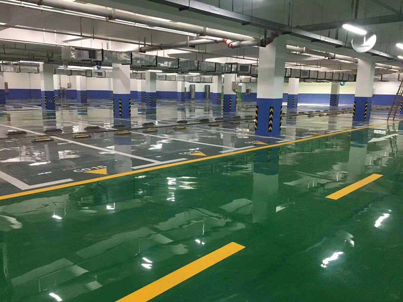 環氧地坪車位劃線